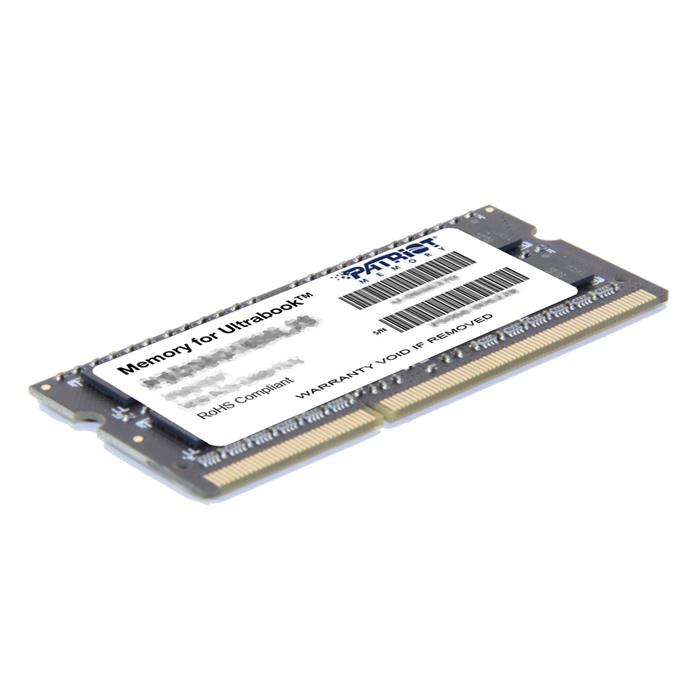 Patriot 4GB DDR3 1600MHz CL11, Dual Rank, SO-DIMM, 1.35V