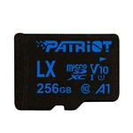Patriot LX 256GB microSDXC karta, UHS-I U1 A1 + adaptér