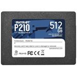 Patriot P210 - 512GB, 2.5" SSD, QLC, SATA III, 520R/430W
