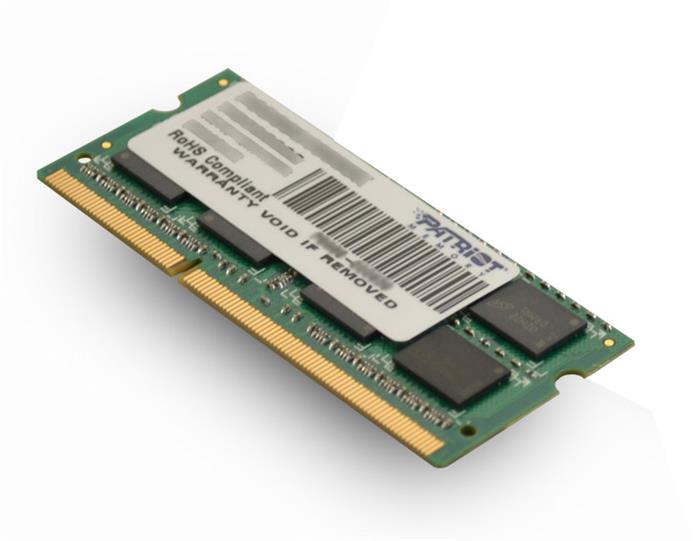 Patriot Signature line 4GB DDR3 1600MHz, CL11, SO-DIMM