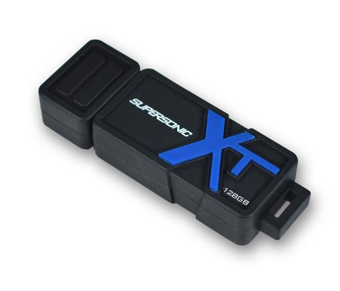 Patriot Supersonic Boost XT 128GB, flash disk, USB 3.0, černý, 150R/30W