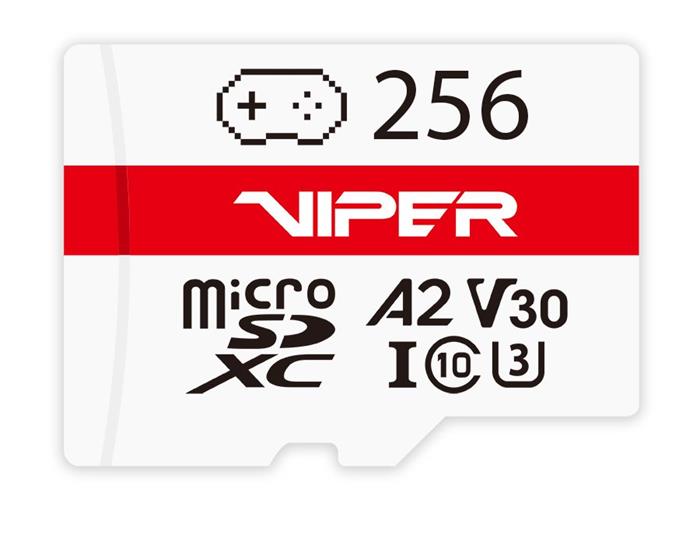Patriot Viper 256GB microSDXC karta, UHS-I U3 A2 V30