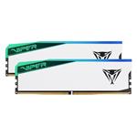 Patriot Viper Elite 5 2x16GB DDR5 6200MHz CL42 DIMM, RGB, White