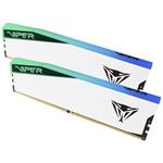 Patriot Viper Elite 5 White 2x48GB DDR5 6000MHz CL42 DIMM, 1.35V