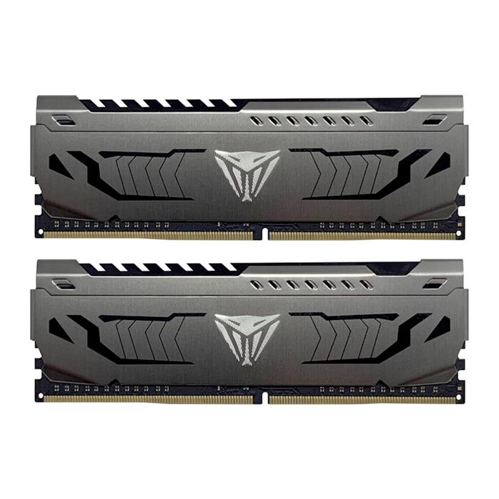 Patriot Viper Steel 2x4GB DDR4 3200MHz CL16 DIMM, šedý