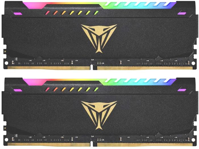 Patriot Viper Steel RGB 2x32GB DDR4 3600MHz CL20 DIMM