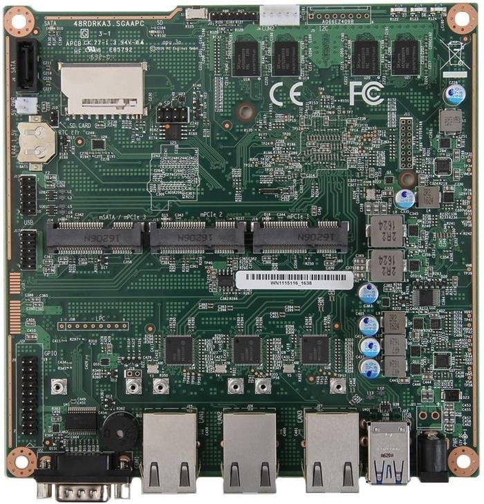 PC Engines APU3D4 system board, 4GB RAM