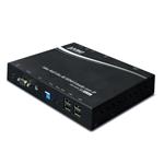 Planet IHD-410PR, HDMI video extender/ video wall, přijímač, UHD-4K, multicast, IR, RS-232, napájení PoE