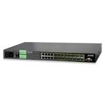 PLANET MGSW-24160F Metro switch 16xSFP 100/1000Base-X, 8x1000Base-T, AC+DC, DI/O, SNMPv3, IGMPv3, IPv6