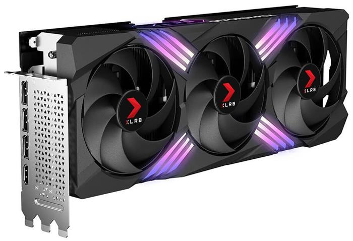 PNY GeForce RTX 4070 Ti XLR8 Gaming Verto Triple Fan OC