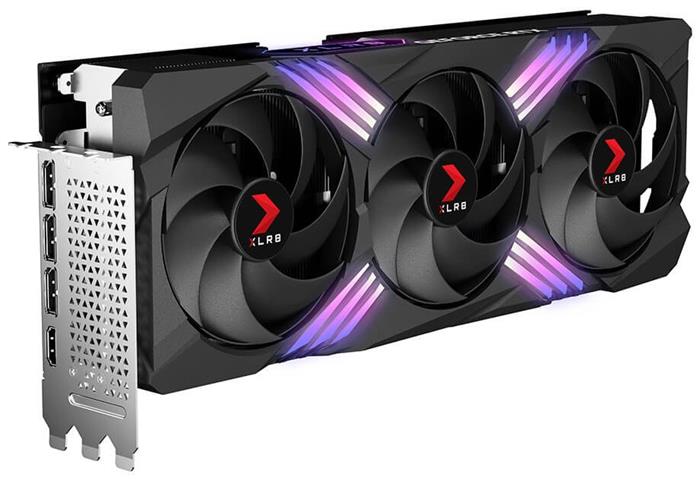 PNY GeForce RTX 4070 Ti XLR8 Gaming Verto Triple Fan