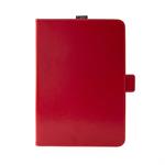 Pouzdro pro 10,1" tablety FIXED Novel se stojánkem a kapsou pro stylus, PU kůže, červené