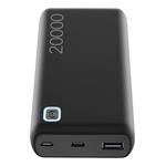 Powerbanka Cellularline Essence 20 000 mAh, černá