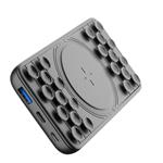 Powerbanka Cellularline Octopus Wireless Powerbank s bezdrátovým nabíjením a přísavkami, 10 000 mAh, černá