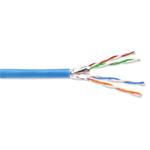 PremiumCord CAT6A FTP Kabel 4x2,drát AWG23,čistá měď 305m LSOH