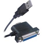 PremiumCord datový převodník z USB na 1x COM + 1x LPT