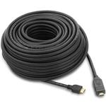 PremiumCord HDMI 1.4 kabel se zesilovačem, 10m, černý