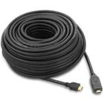 PremiumCord HDMI 1.4 kabel se zesilovačem, 15m, černý