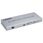 PremiumCord HDMI 1 vstup - 4 výstupy, Video Wall controller