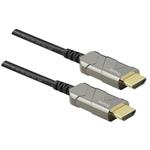 PremiumCord HDMI 2.1 optický kabel, 10m, zlacené konektory