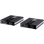 PremiumCord HDMI KVM extender s USB na 60m přes jeden kabel Cat5/6, bez zpoždění