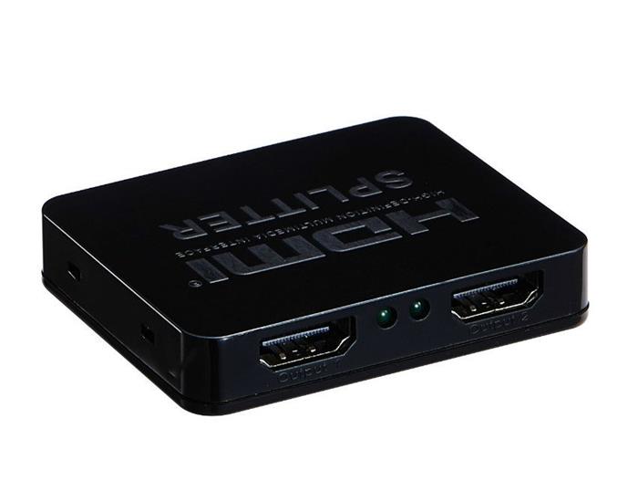 PremiumCord HDMI splitter 1-2 portů, 3D, 4K x 2K, FULL HD s napájením z USB