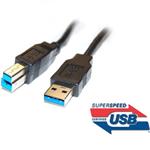 PremiumCord Kabel A-B USB 3.0 Super-speed 5Gbps, 9pin, 2m