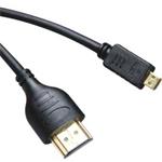 PremiumCord Kabel HDMI A - HDMI micro D, 5m