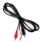 PremiumCord kabel jack 2.5mm -> 2x Cinch M, 2m