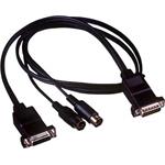 PremiumCord Kabel MIDI 2xDIN5-2xCanon 15 dvouřadý