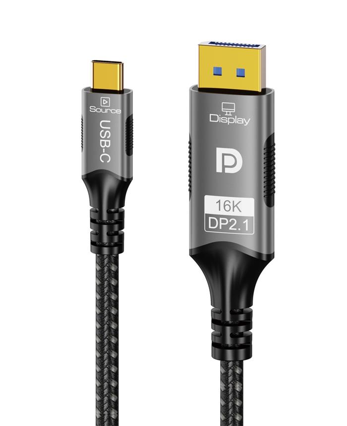 PremiumCord kabel USB-C na DisplayPort 1.4, 2m