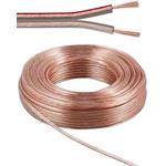 PremiumCord kabely na propojení reprosoustav, měď, 2x1,5mm, 10m