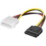 PremiumCord napájecí redukce molex ->SATA