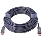 PremiumCord optický HDMI 2.0 kabel, 15m, M/M, zlacené konektory