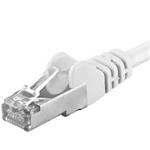 Premiumcord Patch kabel CAT6a S-FTP, RJ45-RJ45, AWG 26/7 10m, bílá