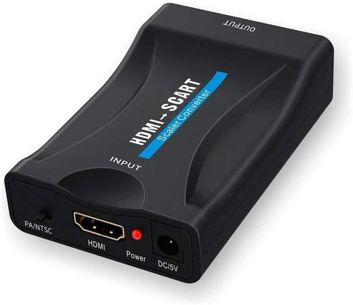 PremiumCord Převodník HDMI na SCART s napájecím zdrojem 230V