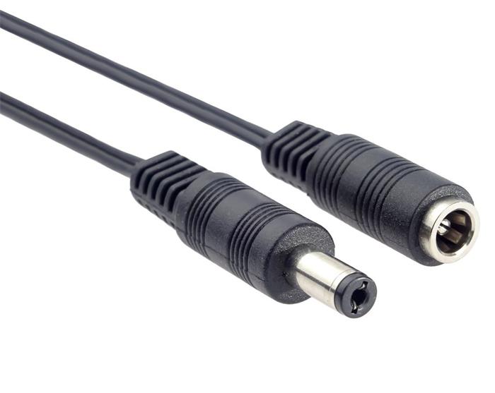 PremiumCord prodlužovací napájecí kabel s konektorem 5.5x2.1mm, 3m