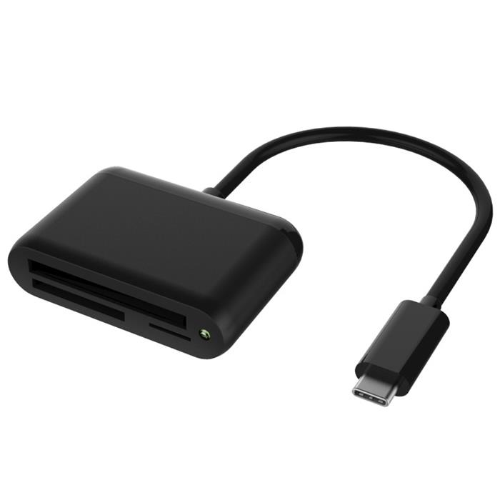 PremiumCord USB-C čtečka karet CFAST2.0, SDXC, microSDXC