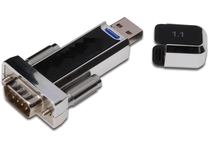 PremiumCord USB - RS 232 převodník krátký