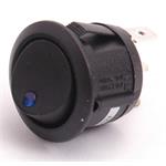 PRIMECOOLER LED Rocker Switch Round Blue