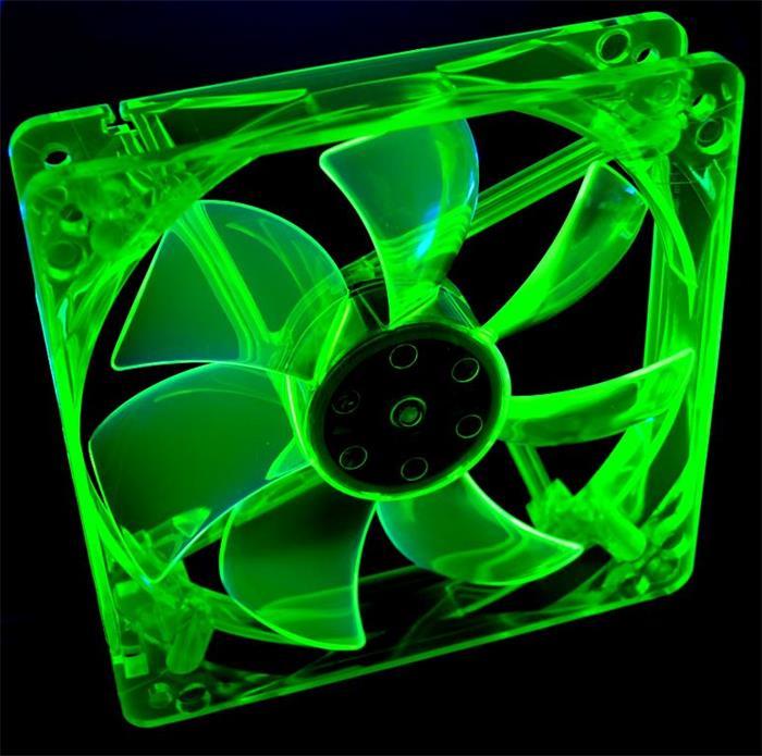 PRIMECOOLER PC-UV12025L12G UV FAN GREEN
