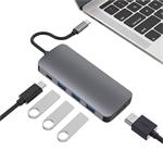 ProXtend USB-C Multiport hub - 1x USB-C s napájením NTB až 60W, 3x USB 3.0, 1x HDMI 2.0