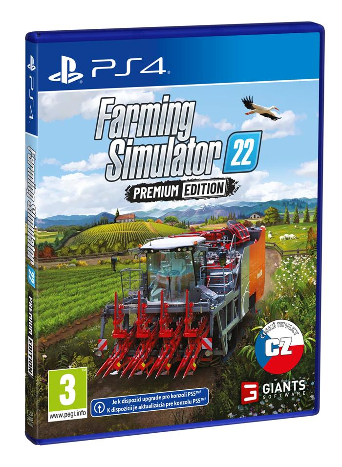 PS4 hra Farming Simulator 22: Premium Edition