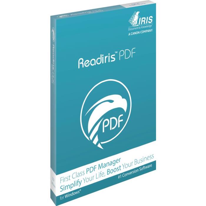 Readiris PDF 22 Standard pro Windows, retail box