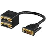 Redukce DVI-D(M) dual - 2x DVI-D dual