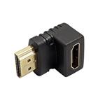 Redukce HDMI (M) - HDMI (F), lomená dolů