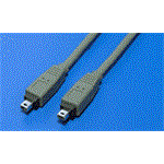 Roline Firewire kabel 1394a - 1394a, (4/4), 4,5m