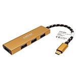 Roline GOLD USB-C 3.0 Hub, 4x USB 3.0