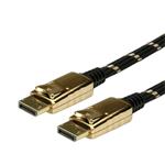 Roline kabel DisplayPort 1.1, (M) -> DisplayPort (M), 2m