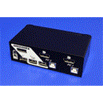 Roline Přepínač počítačů 2:1 (USB klávesnice ,DP ,USB myš)7